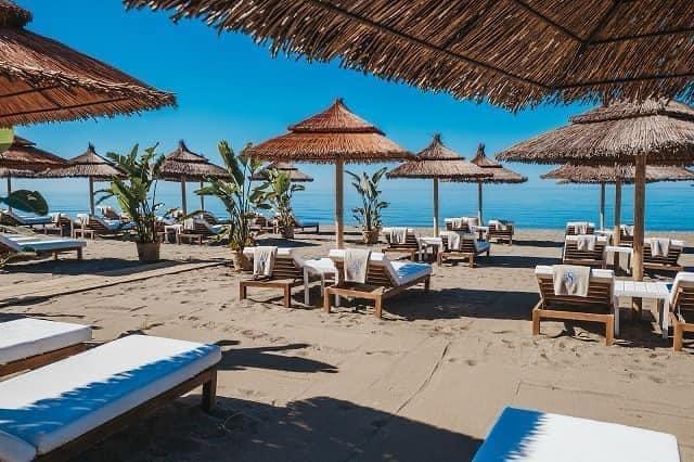 Salduna Beach bar and restaurant close to El Presidente
