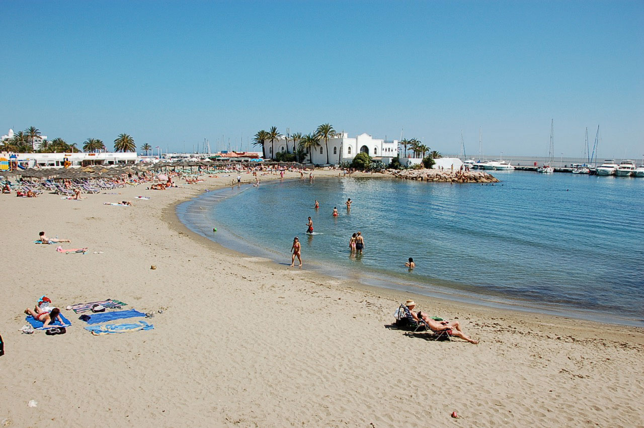 Marbella sandy beach