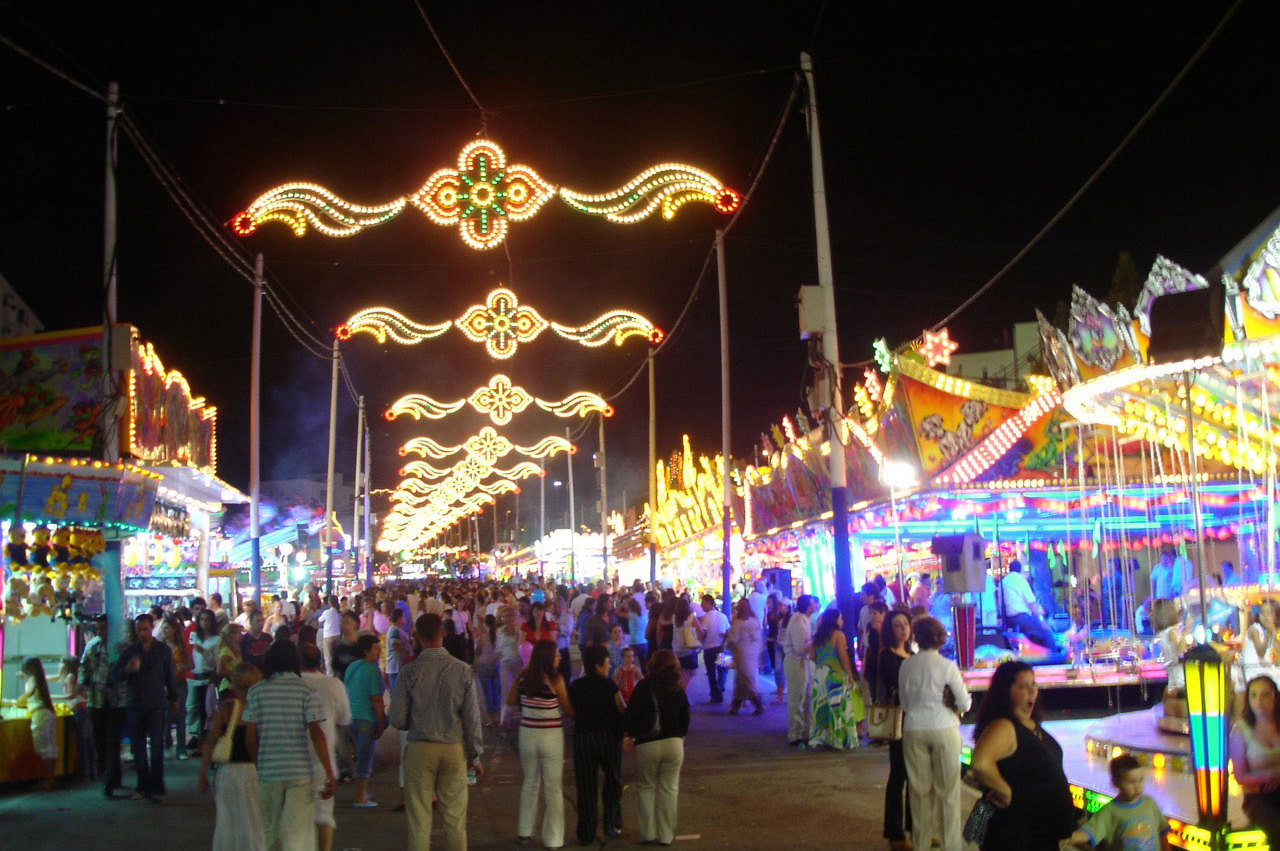 Marbella Feria Fairground